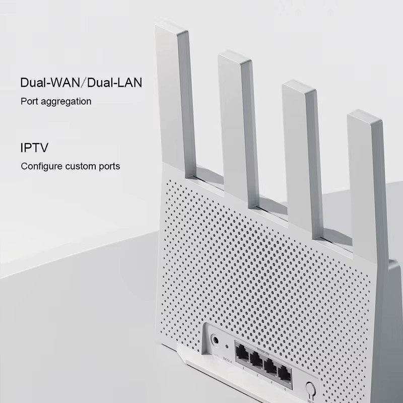 Xiaomi Router BE3600 WiFi 7 Dual-Band mit Qualcomm Quad-Core-Prozessor, 3570 Mbit/s, Weiß - Bild 2