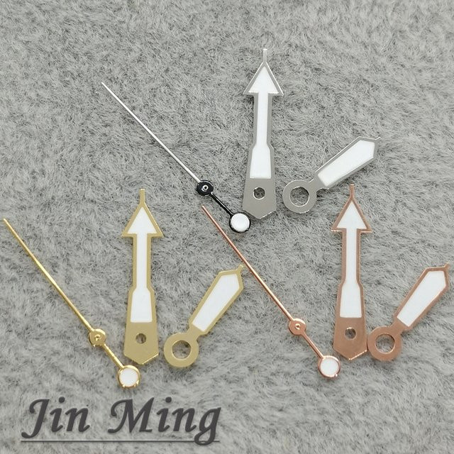 LUJIE Uhrzeiger, Grün Leuchtend, Silber Gold, Bicolor, Unisex - Bild 1
