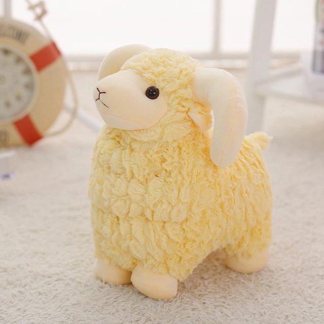 Yiran Health & Beauty Schaf-Puppe, Plüschtier, Bunt / Mehrfarbig, 25cm - Bild 1