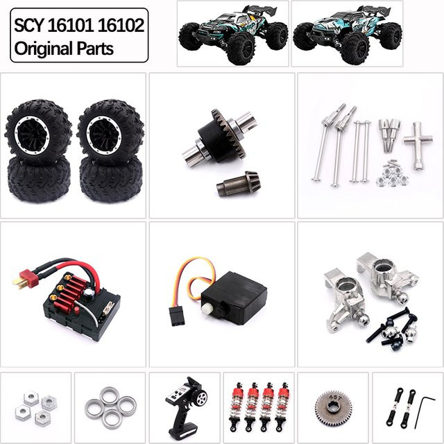 BIBAO Zubehör Fahrzeuge, SCY 16101 16102 PRO SG116 RC Originalteile - Bild 1