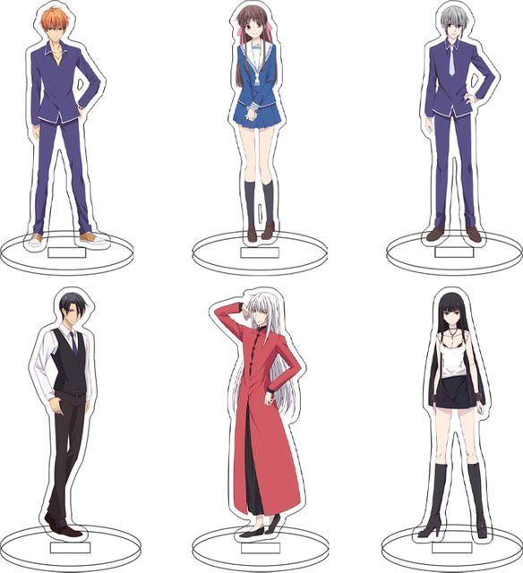 Bandai Fruits Basket Acryl-Figur Ständer, 16cm, Bunt / Mehrfarbig - Bild 1