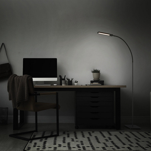 Briloner LED-Stehleuchte SERVO in Schwarz, dimmbar, inklusive Leuchtmittel, Höhe: 183 cm - Bild 3