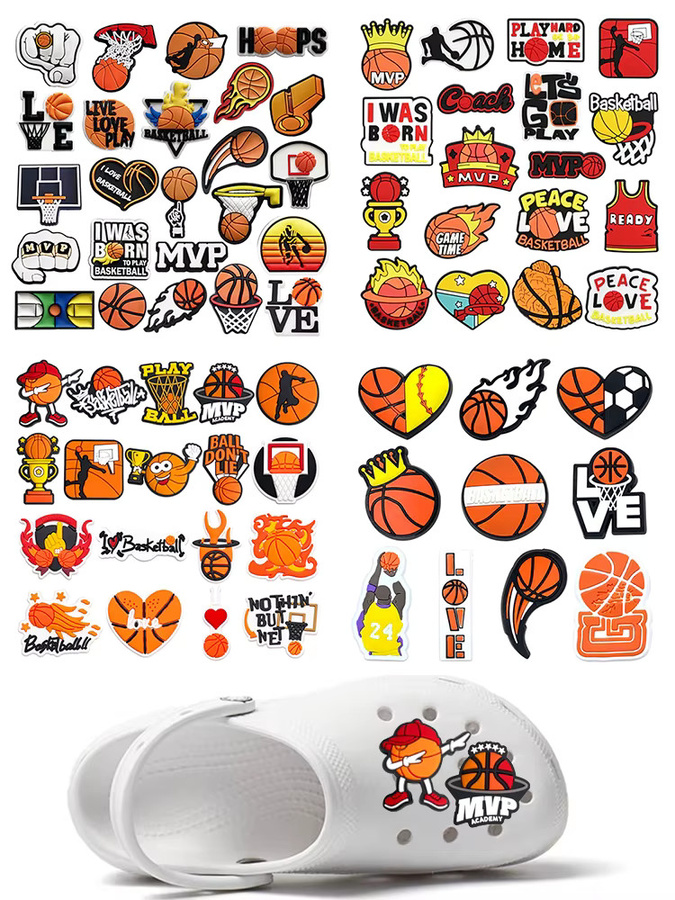 Basketball-Serie Schuh-Charms, Kinder, PVC - Bild 6