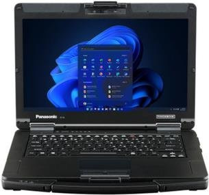 Panasonic Toughbook 55 Robustes Notebook in Schwarz mit Intel Core i5 1345U, 16GB RAM, 512GB SSD NVMe, 35,6 cm HD-Display, Windows 11 Pro, Wi-Fi 6E und Bluetooth (FZ-55GZ00TB4) - Bild 1