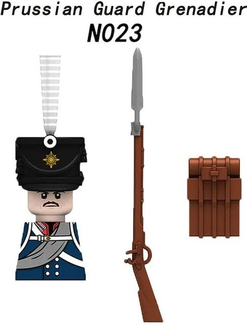 Mittelalterliche Napoleonic War Soldaten Figuren, Britische Französische Füsiliere, ab 14 Jahren - Bild 1