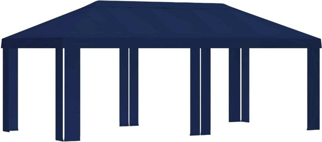vidaXL Gazebo Pavillon Abdeckung aus Polyester in Blau, B: 600 cm, T: 300 cm - Bild 1