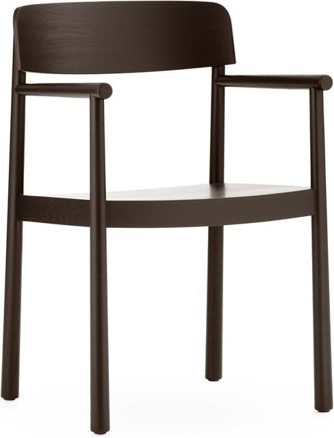 Normann Copenhagen Timb Armlehnstuhl in Braun - Bild 1