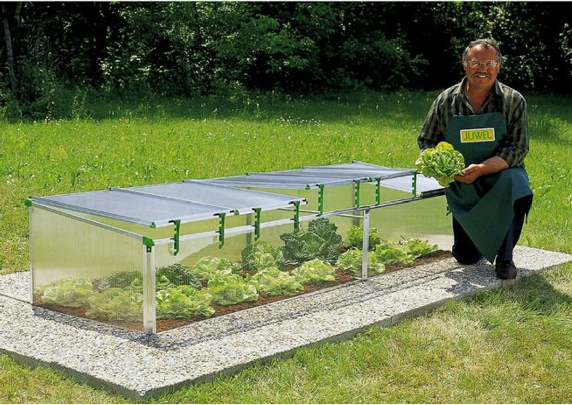 Juwel Biostar 1500 Frühbeet mit Fensterautomat und automatischer Belüftung, B/T/H: 150 x 80 x 50/40 cm - Bild 2