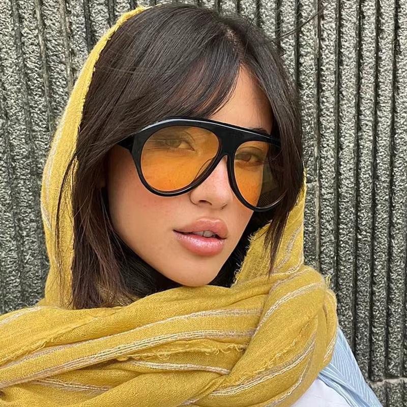 Julyrays Korrektionsbrille, oval, Vollrand, Kunststoff, schwarz, Damen - Bild 3