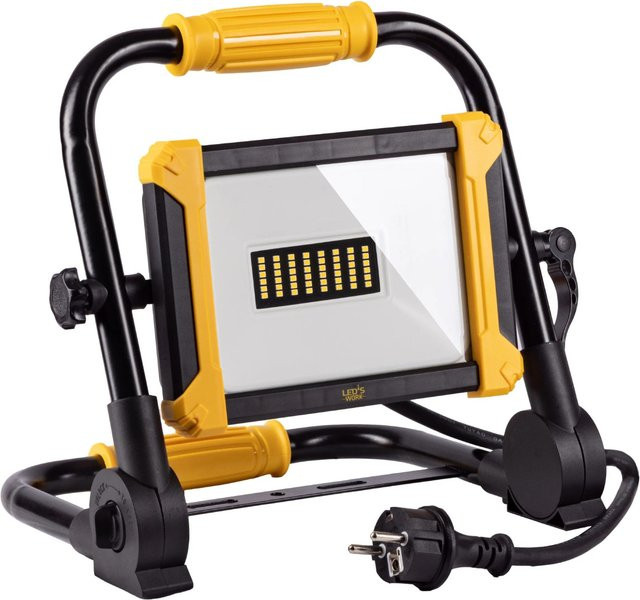 LED's Work LED-Arbeitsleuchte Schwarz-Gelb B/T/H: 28 x 24,5 x 29,2 cm - Bild 1