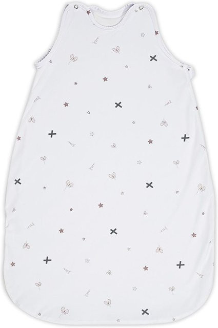 Lorelli Baby-Sommerschlafsack Summer aus 100% Baumwolle in Beige mit Sternen, B: 50 cm, L: 100 cm - Bild 1