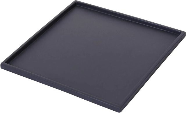 Vivanno Untersetzer Undo in Anthrazit aus Fiberglas, B/T/H: 44 x 44 x 2 cm - Bild 1