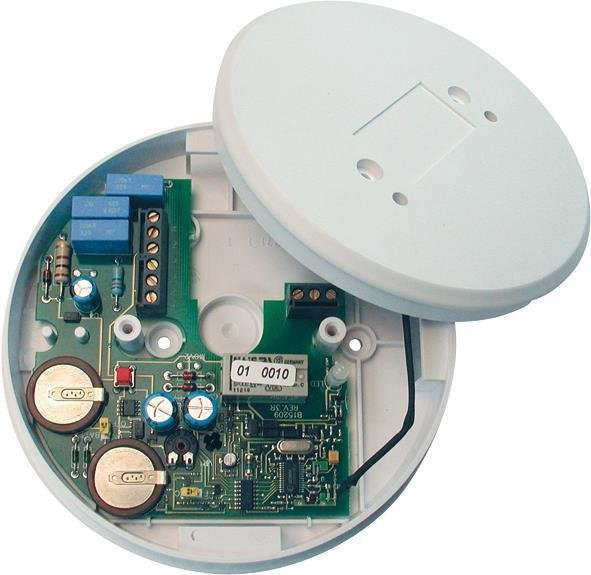 Ei Electronics Ei428RF Funk-Rauchmelder in Weiß mit 150 m Reichweite, Oberflächenmontage und Lithium-Batterie, B/T/H: 14,1 x 2,6 x 14,1 cm - Bild 1