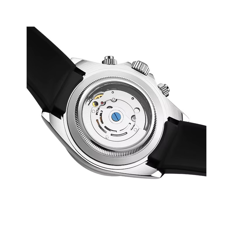 TIME TOKEN Automatik Taucheruhr, Kohlefaser, Edelstahl, 40 mm, Herren - Bild 2