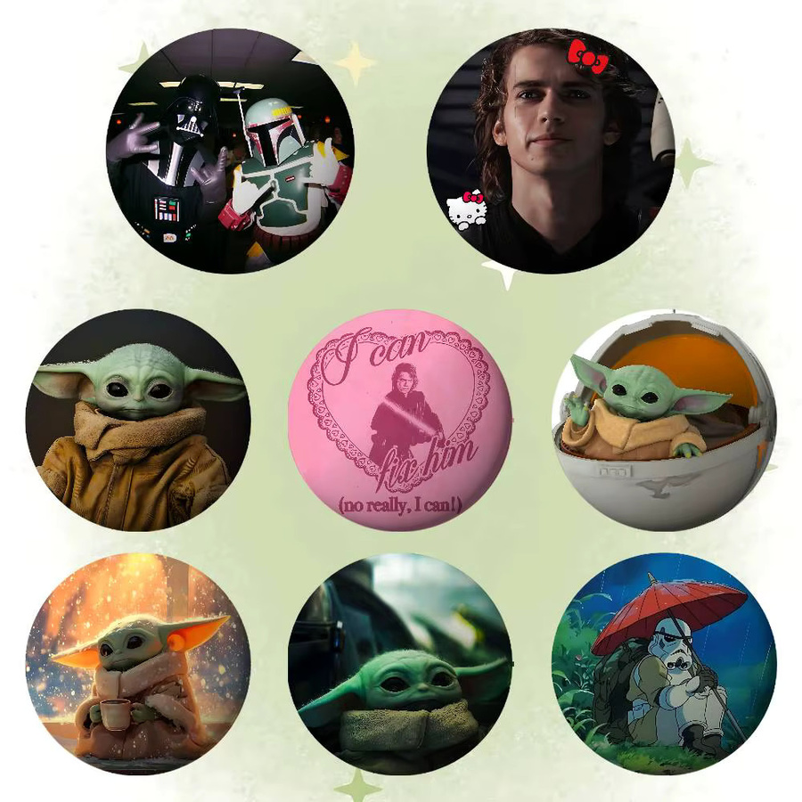 BEAST KINGDOM Anstecknadel, Star Wars Klassische Abzeichen, Unisex - Bild 2