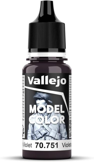 Vallejo Schwarzviolett, 18 ml - Bild 1