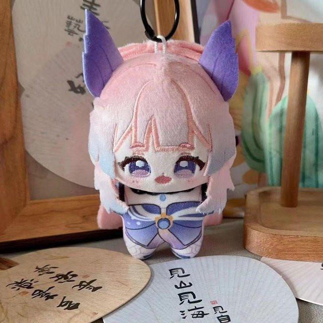 Genshin Impact Sangonomiya Kokomi Raiden Shogun, Plüschtier, Rucksackanhänger, 10cm, ab 14 Jahren - Bild 1