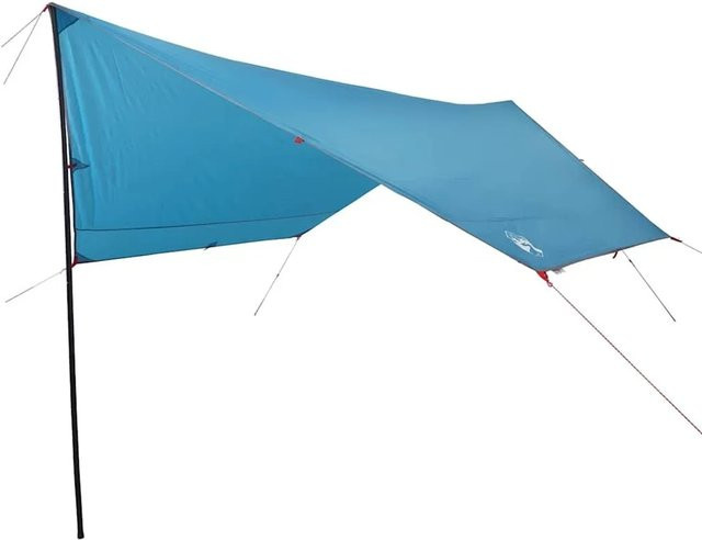 vidaXL Tarp Blau aus Polyester Wasserdicht B/T/H: 380 x 380 x 210 cm - Bild 1