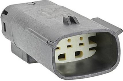 Molex Stiftgehäuse-Kabel 334810301 in Schwarz und Grau - Bild 1