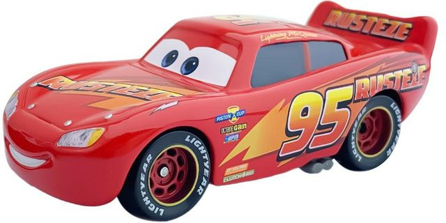 Linyi toy Disney Pixar Cars Lightning McQueen Dinoco Rennfahrer, Fahrzeug, 1:55, ab 18 Jahren - Bild 1