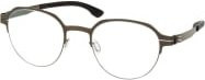 ic! berlin Korrektionsbrille, Vollrand, Rund, Metal, Grey, Unisex - Bild 1