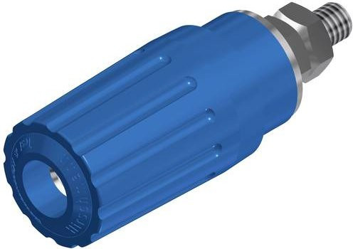 Hirschmann Test & Measurement PKI 100 Polklemme Blau 35A aus Messing - Bild 1