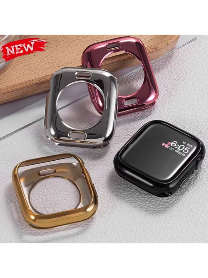 CAOWTAN Schutzhülle für Apple Watch 11, 42 mm/46 mm, TPU, Unisex - Bild 4