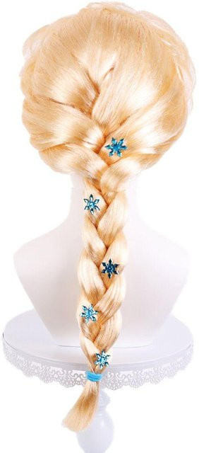 Anna & Elsa Prinzessin Cosplay Perücke Zöpfe Haaraccessoires - Bild 1