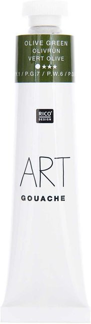 Rico Design ART Gouache Olivgrün 22 ml - Bild 1