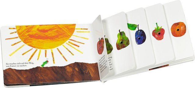 Die kleine Raupe Nimmersatt, Pappbilderbuch - Bild 1