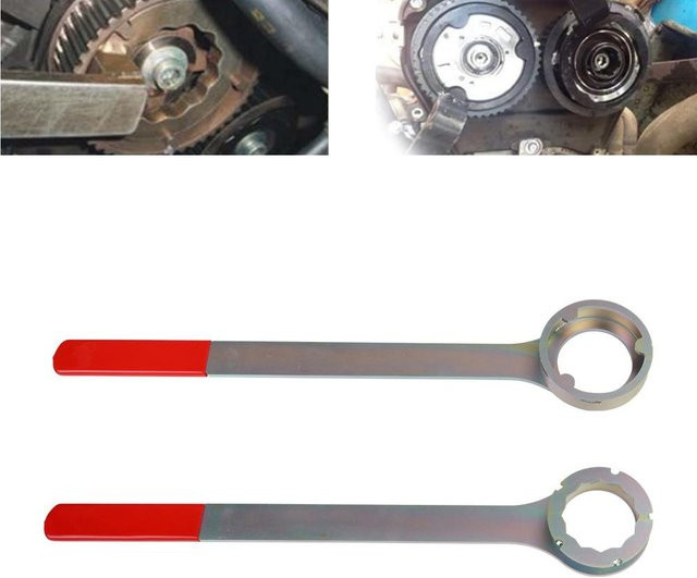 2er-Set Einlass- und Auslass-Nockenwellenrad-Werkzeugset Subaru AVCS STD in Grau - Bild 1