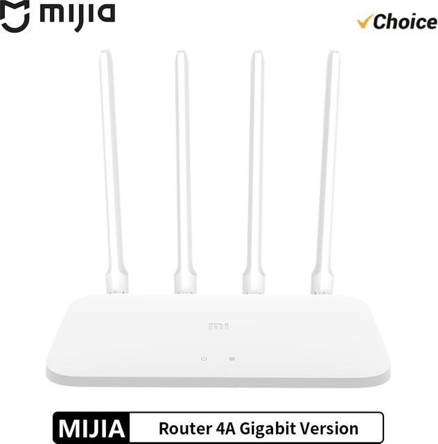 Xiaomi Mi Router 4A Gigabit-Version Dual-Band WLAN-Router 2,4GHz und 5GHz in Weiß - Bild 1