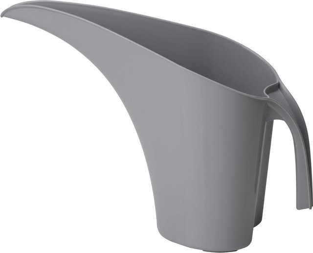 Modern Living Gießkanne Desegnio in Silber und Grau mit kurzem Ausguss aus Kunststoff - Bild 1