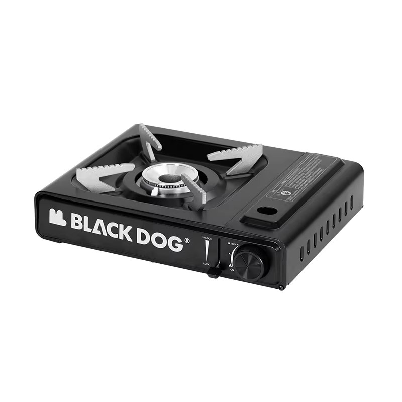 BLACKDOG Campingkocher tragbarer Outdoor-Gasherd mit 3100 W in Schwarz B/T/H: 33 x 28 x 9 cm - Bild 3