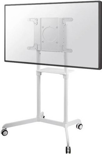 Neomounts NS-M1250WHITE TV-Rollwagen in Weiß, rotierbar und neigbar für Bildschirme von 94,0 cm bis 177,8 cm - Bild 1