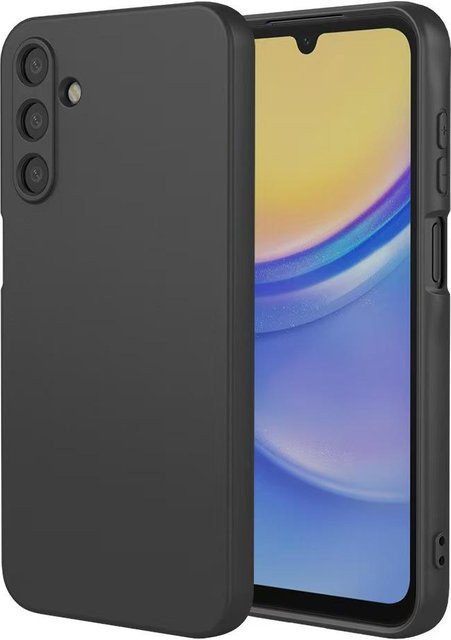 Stoßfeste Silikonhülle für Samsung Galaxy S26 S25 S24 S23 FE Plus Ultra A55 A34 A15 in Schwarz - Bild 1