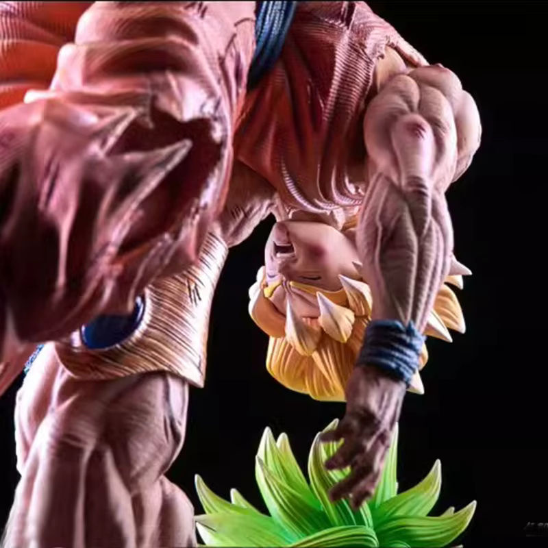Bandai Dragon Ball Anime Figur Broli vs Goku PVC Statue, mehrfarbig, Höhe: 28 cm - Bild 4