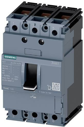 Siemens 3VA1032-4ED32-0AA0 Leistungsschalter in Grau mit einem Einstellbereich von 32 - 32A und einer maximalen Schaltspannung von 690 V/AC - Bild 1