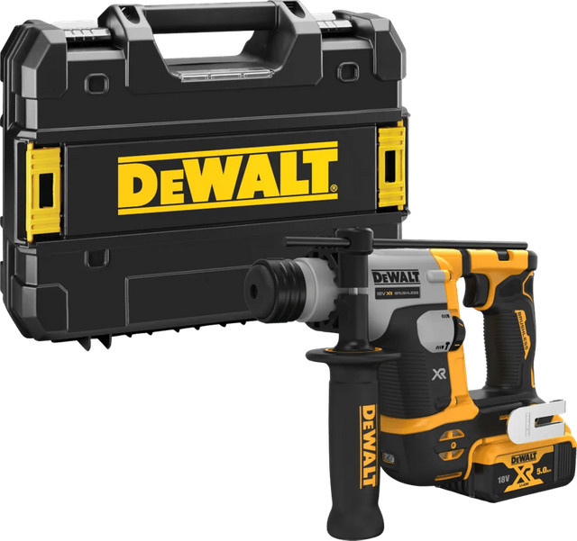 DeWalt SDS-plus Akku-Bohrhammer DCH172NT-XJ, 18V, bürstenlos, 1,4 Joule, Gelb-Schwarz - Bild 1