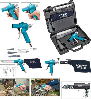 Hazet Saug- und Blaspistole in Blau mit maximalem Betriebsdruck von 6,3 bar 9043-10 - Bild 1