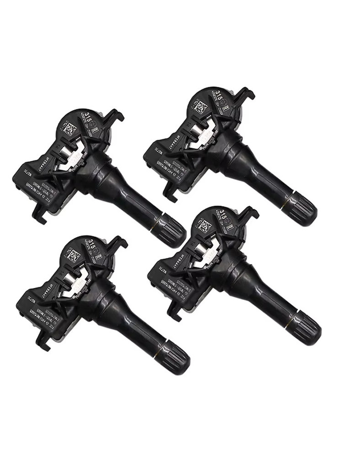 GANGLE Reifendruckkontrollsystem 4er-Set TPMS Sensoren 315 MHz für Mitsubishi Eclipse Cross Lancer Mirage Outlander in Schwarz - Bild 2