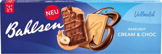 Bahlsen Cream & Choc Hazelnut Vollmilch 100 g - Bild 1