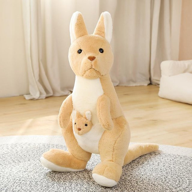 Kidsly Känguru Plüschtier, braun, 60cm - Bild 1