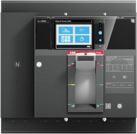 ABB XT7L 1200 EKIP TOU Leistungsschalter in Grau mit Einstellbereich 1800 - 18000A und Schaltspannung bis 600 V/AC - Bild 1