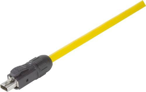 HARTING Kabelsteckverbinder 09451812800XL Gelb mit 2 Polen - Bild 1