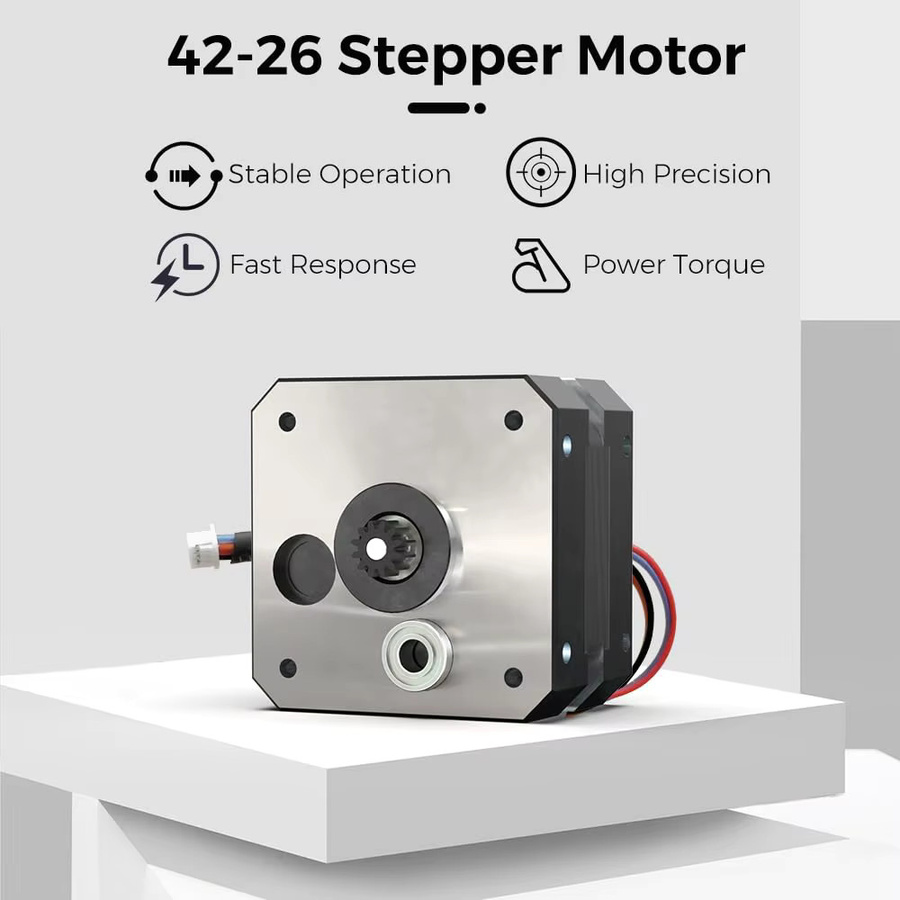 Creality 42-26 Schrittmotor 0,84A 1,8 Grad L4 Druckgetriebe für Ender-3 V3 SE, Ender-3 V3 KE und Ender 3 S1 3D-Drucker-Teile - Bild 4