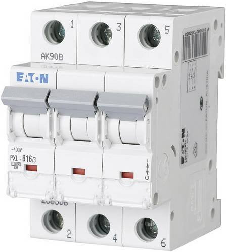Eaton PXL-D16/3 Leitungsschutzschalter 3-polig 16A 400 V/AC in Weiß - Bild 1
