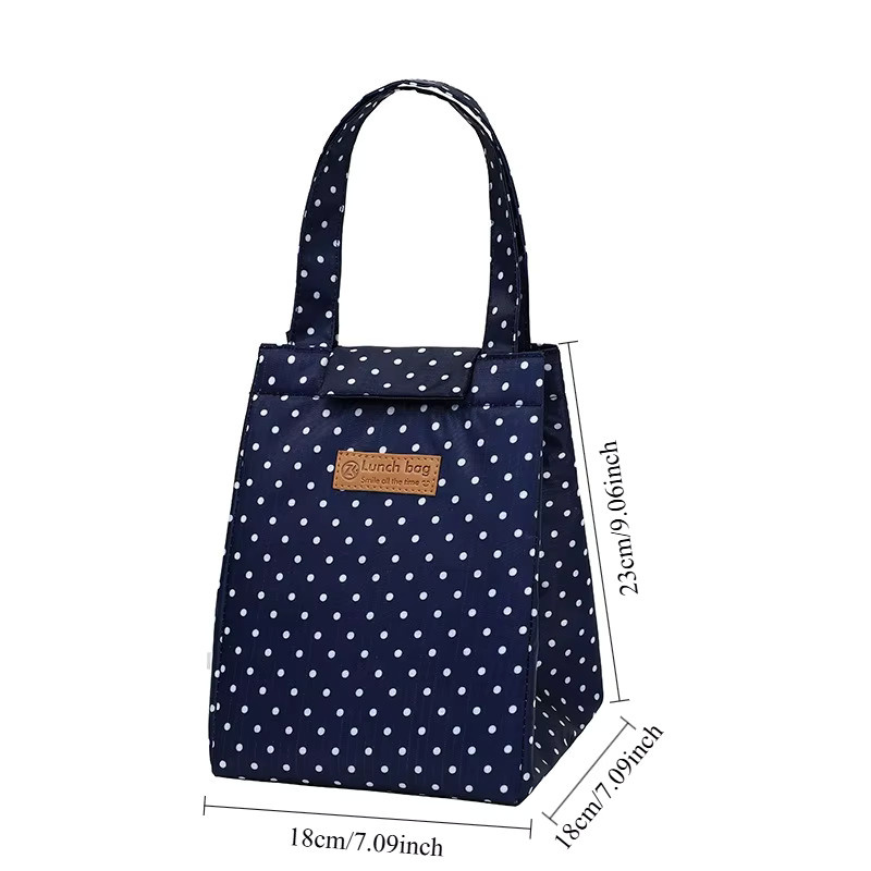 Isolierte Thermo-Kühltasche von ZDARLBO in Grün, auslaufsichere Lunchtasche für Lebensmittel und Getränke, B/H/T: 23,0 x 18,0 cm - Bild 2
