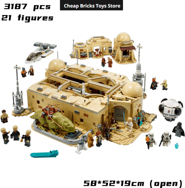 Potdemiel Die City Mos Eisley Cantina, Bausteine, Weltraum, 3.187 Teile - Bild 1