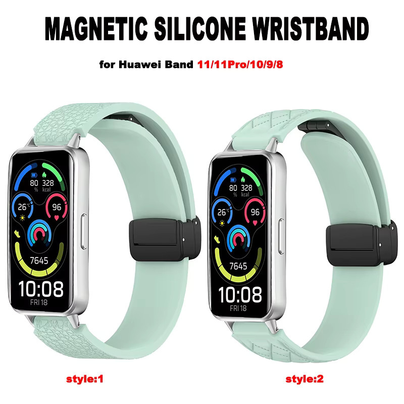 FancyWrist Uhrenarmband Silikon, Magnet, Huawei Band, Unisex - Bild 2